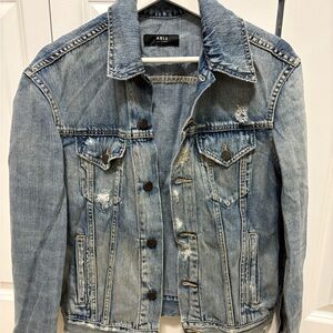 ABLE Distressed Denim Jacket